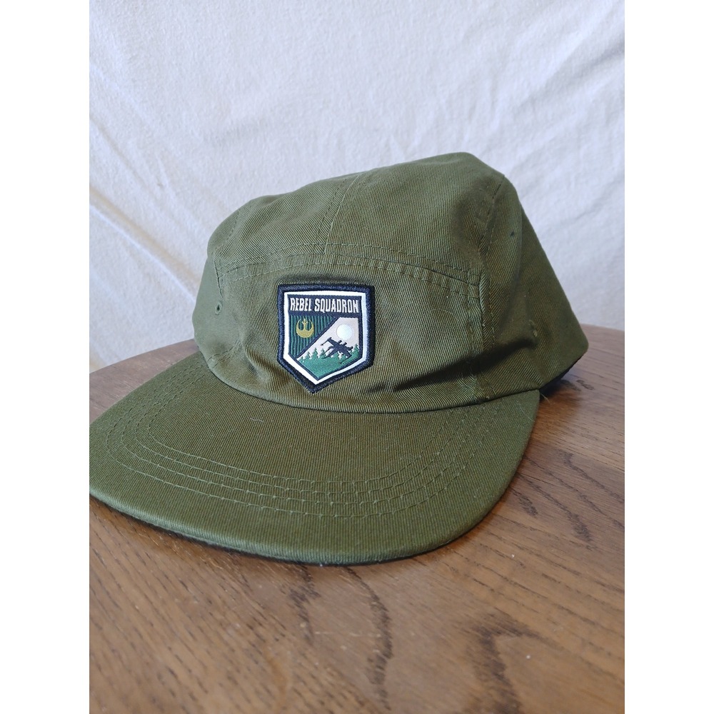 Star wars 5 panel hat rebel squadron green NEW